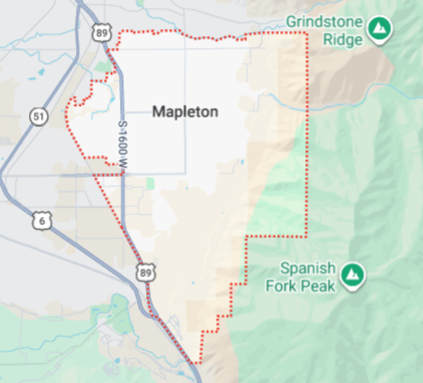 Map showing the location of Magpeton, highlighting areas served by Professional Plumbing Services.