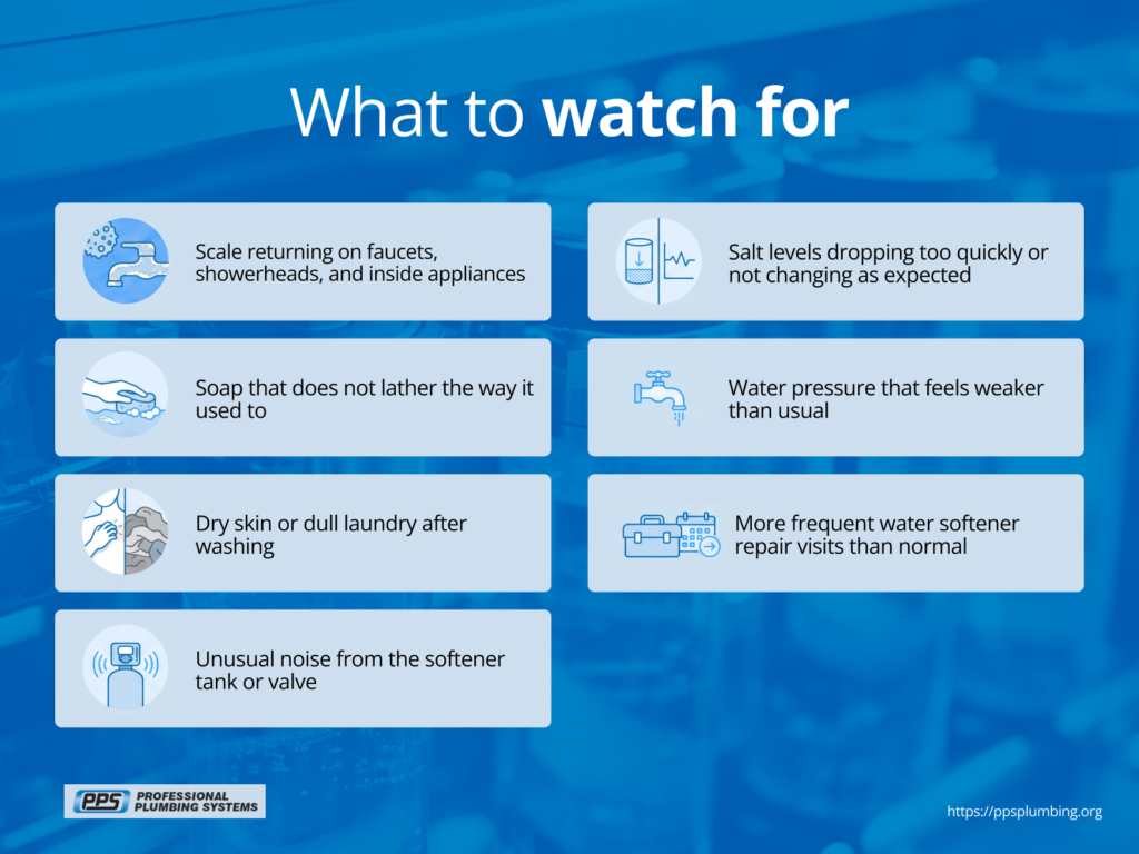 Visual guide outlining key factors to monitor in water treatment including technology and regulations